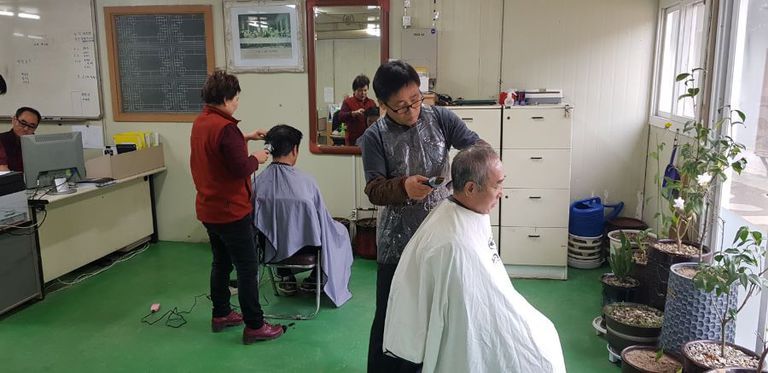 사랑의 이발봉사