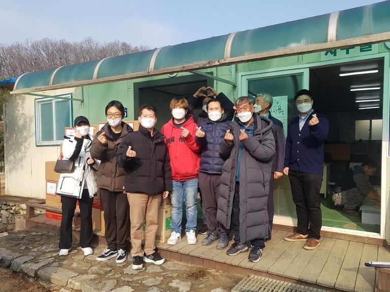 삼일교회  사랑나눔부 방문